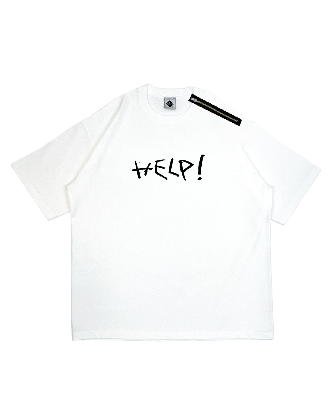 OVER SIZE TEE / HELP!